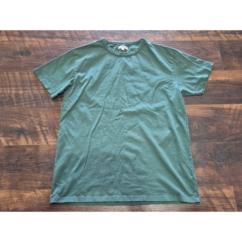 Knickerbocker T Shirt Forest Green K N Y Cotton Men's Size S